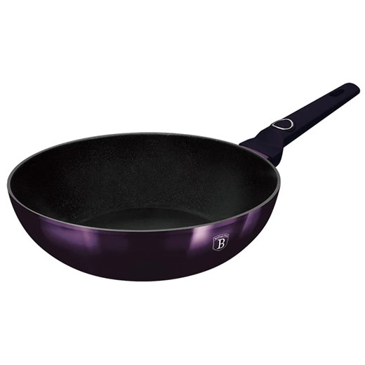 Tytanowy wok z nieprzywierającą powłoką 28cm - Arwen 6X ze sklepu Edinos.pl w kategorii Naczynia - zdjęcie 173967660