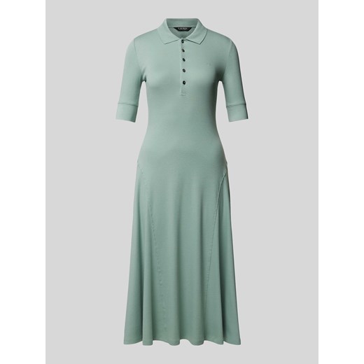 Sukienka polo z rękawem o dł. 1/2 model ‘LILLIANNA’ ze sklepu Peek&Cloppenburg  w kategorii Sukienki - zdjęcie 173968640