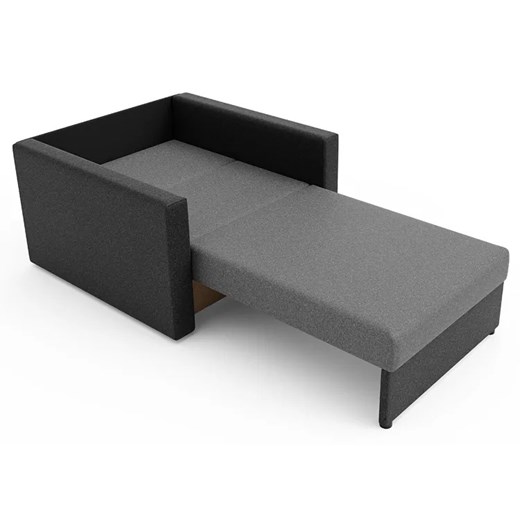 Sofa amerykanka szary + grafit - Dayton 3X Elior One Size okazja Edinos.pl