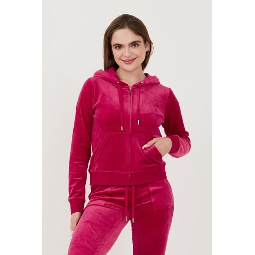 JUICY COUTURE Czerwona bluza Robertson Hoodie, Rozmiar M ze sklepu outfit.pl w kategorii Bluzy damskie - zdjęcie 173970260