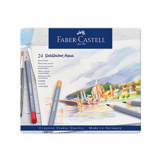 Faber-Castell Kredki akwarelowe (48 szt.) &quot;Goldfaber Aqua&quot; ze sklepu Limango Polska w kategorii Zabawki - zdjęcie 173970811