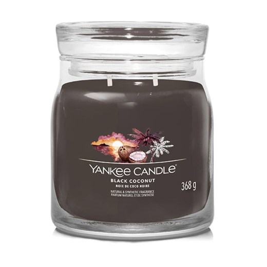 Yankee Candle Świeca zapachowa &quot;Black Coconut&quot; - 368 g ze sklepu Limango Polska w kategorii Świece i dyfuzory - zdjęcie 173971290