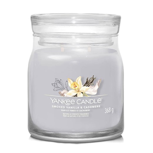 Yankee Candle Świeca zapachowa &quot;Smoked Vanilla &amp; Cashmere&quot; - 368 g ze sklepu Limango Polska w kategorii Świece i dyfuzory - zdjęcie 173971302