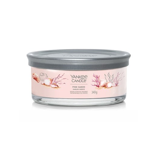 Yankee Candle Świeca zapachowa &quot;Pink Sands&quot; - 340 g ze sklepu Limango Polska w kategorii Świece i dyfuzory - zdjęcie 173971320