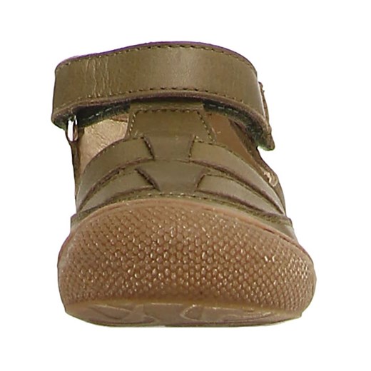 Naturino Skórzane półsandały &quot;5282 Nappa&quot; w kolorze khaki Naturino 25 okazja Limango Polska