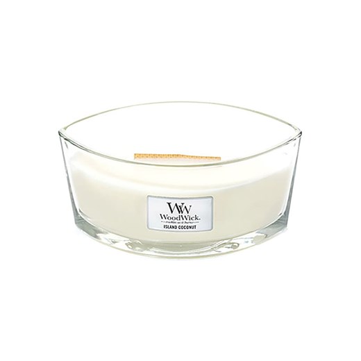 WoodWick Świeca zapachowa &quot;Island Coconut&quot; - 453,6 g ze sklepu Limango Polska w kategorii Świece i dyfuzory - zdjęcie 173972211