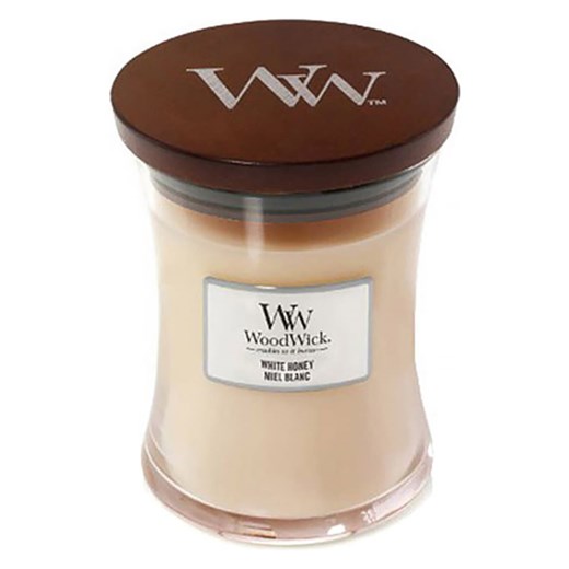 WoodWick Świeca zapachowa &quot;White Honey&quot; - 275 g ze sklepu Limango Polska w kategorii Świece i dyfuzory - zdjęcie 173972281