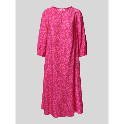 Sukienka midi z wycięciem w kształcie łezki model ‘Erita’ ze sklepu Peek&Cloppenburg  w kategorii Sukienki - zdjęcie 173972994