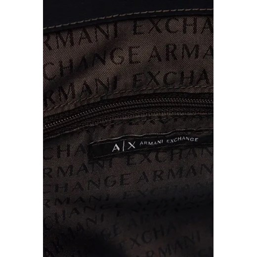 Shopper bag Armani Exchange elegancka na ramię duża 
