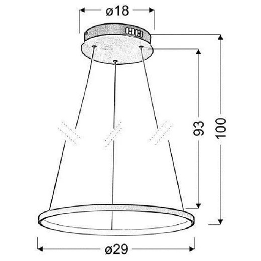 Lampa wisząca Lumes
