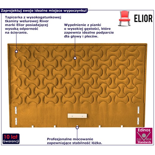 Łóżko/materac Elior 