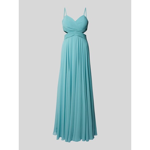 Sukienka wieczorowa z wycięciami ze sklepu Peek&Cloppenburg  w kategorii Sukienki - zdjęcie 173976553