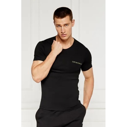 T-shirt męski Emporio Armani czarny