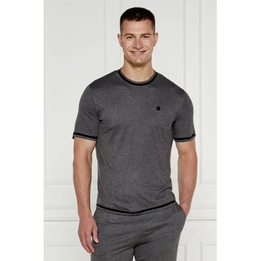 BOSS BLACK Góra od piżamy | Regular Fit | z dodatkiem jedwabiu S Gomez Fashion Store