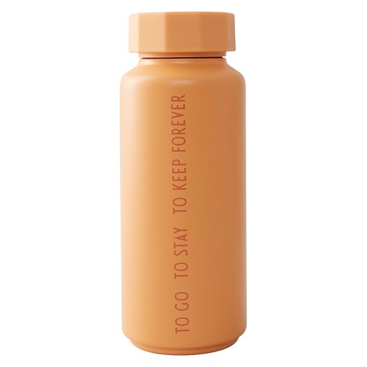 Design Letters Butelka termiczna &quot;To Go&quot; w kolorze pomarańczowym - 500 ml ze sklepu Limango Polska w kategorii Kubki termiczne - zdjęcie 173978992