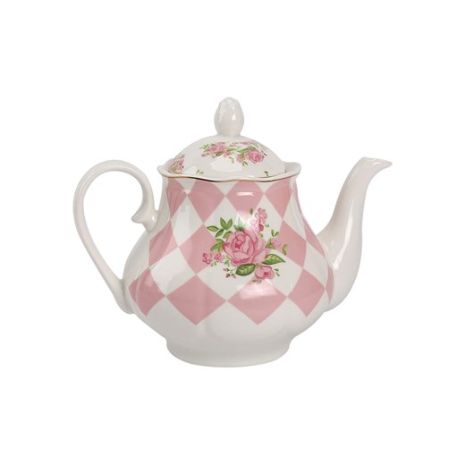 Clayre &amp; Eef Imbryk w kolorze jasnoróżowym - 1 l ze sklepu Limango Polska w kategorii Dzbanki i zaparzacze - zdjęcie 173979282