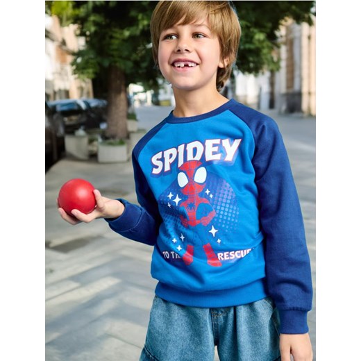 Sinsay - Bluza Marvel - niebieski Sinsay 122 Sinsay