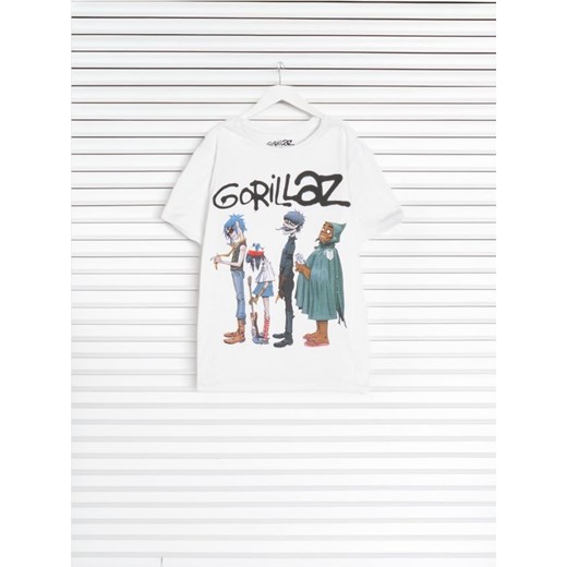 Sinsay - Koszulka Gorillaz - biały Sinsay 164 Sinsay