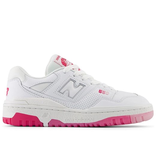 Buty New Balance GSB550KP - białe ze sklepu streetstyle24.pl w kategorii Buty sportowe damskie - zdjęcie 173986232