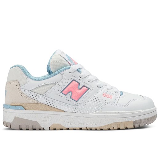 Buty New Balance PSB550EP - białe ze sklepu streetstyle24.pl w kategorii Buty sportowe dziecięce - zdjęcie 173986233
