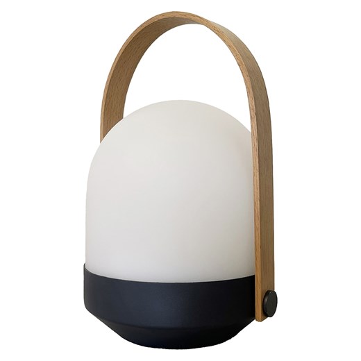 lumisky Lampa solarna LED "Aura" w kolorze biało-czarnym - wys. 27 x Ø 18 cm - id: 15426967 - marki Lumisky - 173987294 lumisky Lampa solarna LED "Aura" w kolorze biało-czarnym - wys. 27 x Ø 18 cm ze sklepu Limango Polska w kategorii Oświetlenie ogrodowe - zdjęcie 173987294
