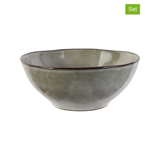 THE HOME DECO FACTORY Miski (3 szt.) w kolorze szarym - Ø 14,5 cm ze sklepu Limango Polska w kategorii Naczynia - zdjęcie 173987371
