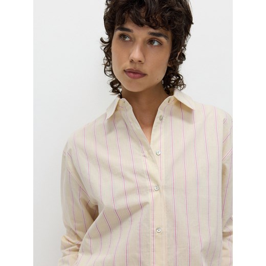 Reserved - Koszula oversize w paski - wielobarwny Reserved S Reserved