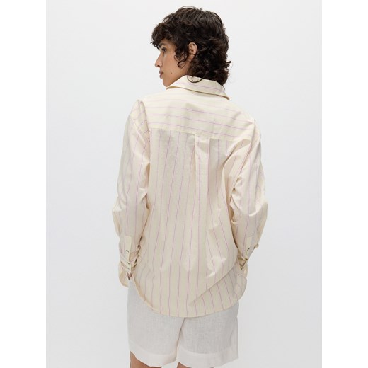 Reserved - Koszula oversize w paski - wielobarwny Reserved L Reserved