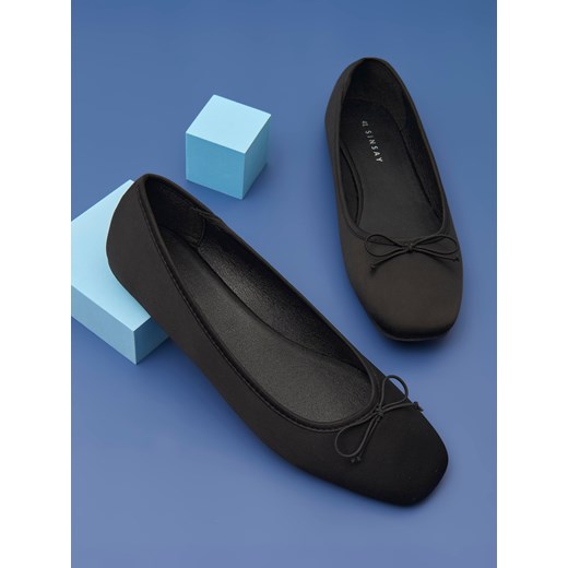 Sinsay - Baleriny - czarny Sinsay 40 Sinsay