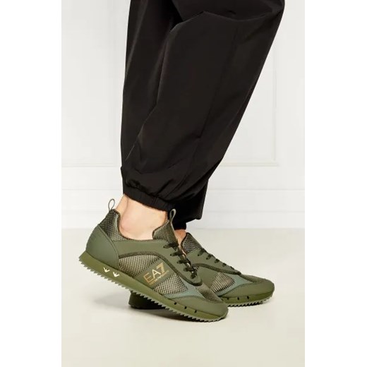 Buty sportowe męskie Emporio Armani na jesień wiązane