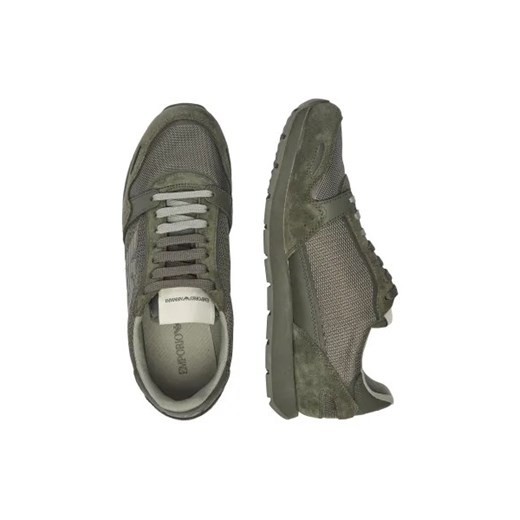 Emporio Armani Sneakersy | z dodatkiem skóry Emporio Armani 45 Gomez Fashion Store