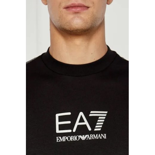 Bluza męska Emporio Armani z napisem na wiosnę 