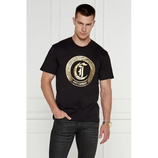 Just Cavalli T-shirt | Regular Fit ze sklepu Gomez Fashion Store w kategorii T-shirty męskie - zdjęcie 173989800