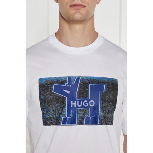 Hugo Blue T-shirt Nedary | Regular Fit Hugo Blue S Gomez Fashion Store