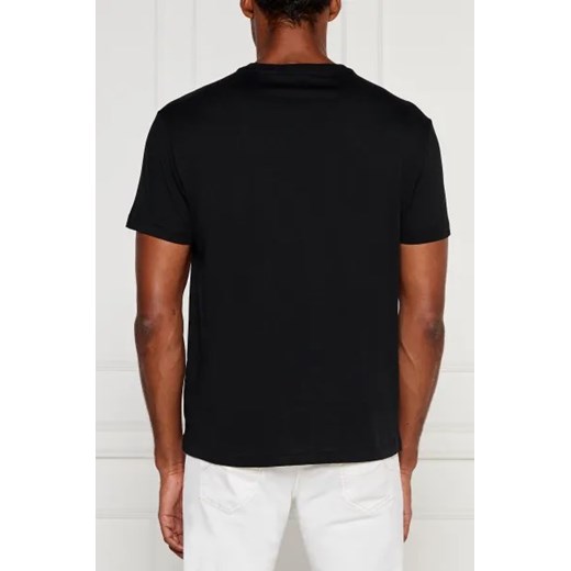 T-shirt męski Polo Ralph Lauren z bawełny czarny młodzieżowy