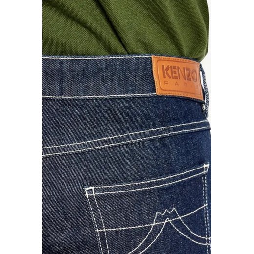 Jeansy męskie Kenzo z elastanu 