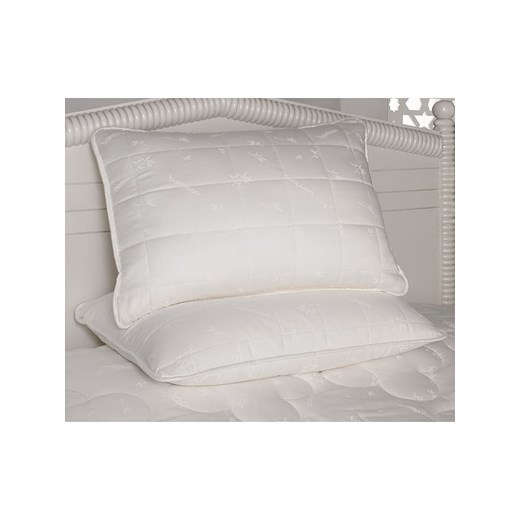 Colourful Cotton Bambusowa poduszka w kolorze białym ze sklepu Limango Polska w kategorii Poduszki dekoracyjne - zdjęcie 173992143