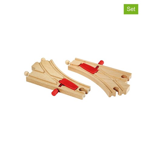 Brio Rozjazdy mechaniczne (2 szt.) - 3+ ze sklepu Limango Polska w kategorii Zabawki - zdjęcie 173992412