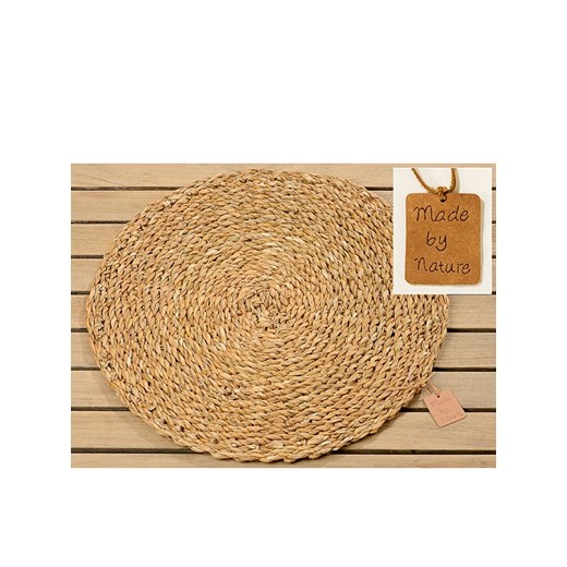 Boltze Podkładka stołowa "Sophy" w kolorze brązowym - Ø 40 cm - id: 6137727 - marki Boltze - 173993701 Boltze Podkładka stołowa "Sophy" w kolorze brązowym - Ø 40 cm ze sklepu Limango Polska w kategorii Podkładki na stół - zdjęcie 173993701