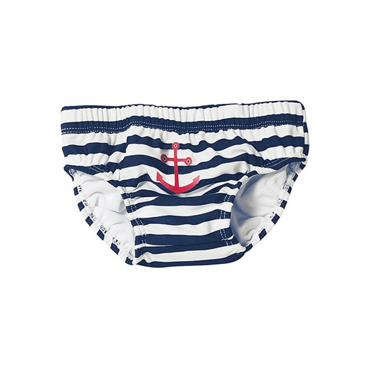 Playshoes Pieluszka kąpielowa w kolorze biało-granatowym ze sklepu Limango Polska w kategorii Odzież dla niemowląt - zdjęcie 173993743
