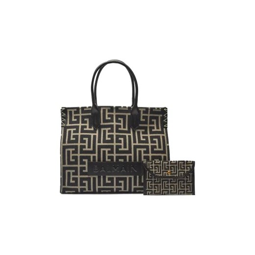 Shopper bag BALMAIN skórzana 