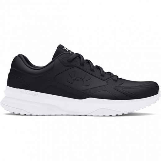Męskie buty treningowe Under Armour  UA Edge Leather - czarne ze sklepu Sportstylestory.com w kategorii Buty sportowe męskie - zdjęcie 173995861