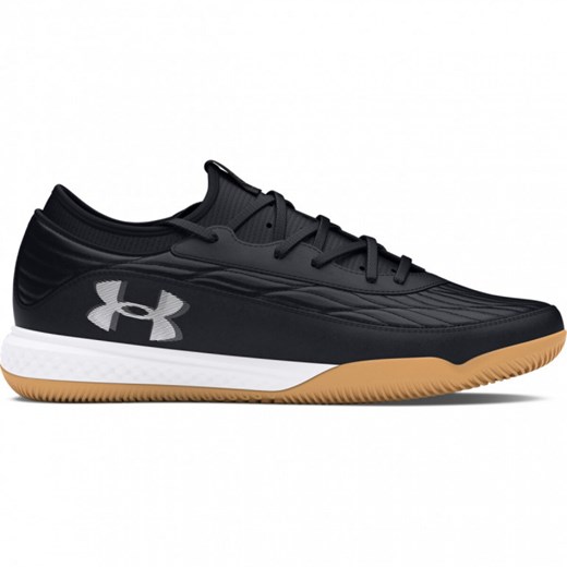 Buty piłkarskie halówki uniseks Under Armour UA Magnetico Select 4 Indoor - czarne ze sklepu Sportstylestory.com w kategorii Buty sportowe damskie - zdjęcie 173995890