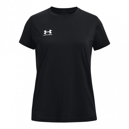 Dziewczęca koszulka treningowa Under Armour UA G's Challenger Train SS - czarna ze sklepu Sportstylestory.com w kategorii Bluzki dziewczęce - zdjęcie 173995902