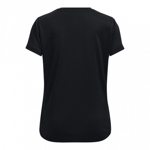 Dziewczęca koszulka treningowa Under Armour UA G's Challenger Train SS - czarna ze sklepu Sportstylestory.com w kategorii Bluzki dziewczęce - zdjęcie 173995903