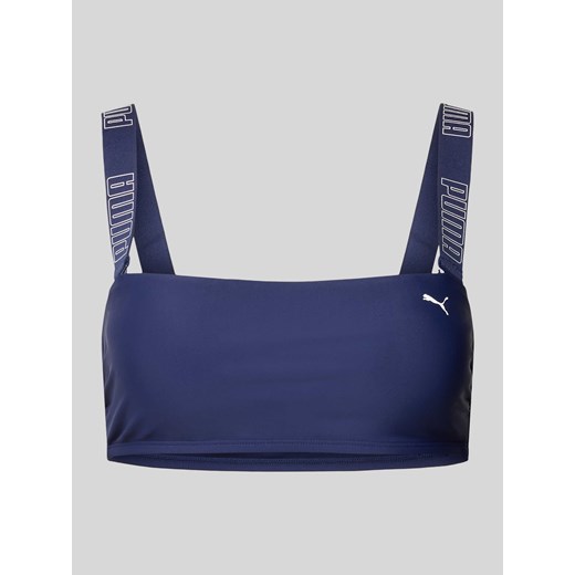 Top bikini z nadrukiem z logo ze sklepu Peek&Cloppenburg  w kategorii Stroje kąpielowe - zdjęcie 173999270