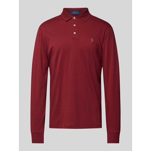 Koszulka polo z wyhaftowanym logo ze sklepu Peek&Cloppenburg  w kategorii T-shirty męskie - zdjęcie 173999634