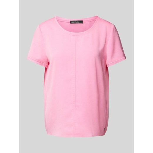 Bluzka z aplikacją z logo ze sklepu Peek&Cloppenburg  w kategorii Bluzki damskie - zdjęcie 174000173