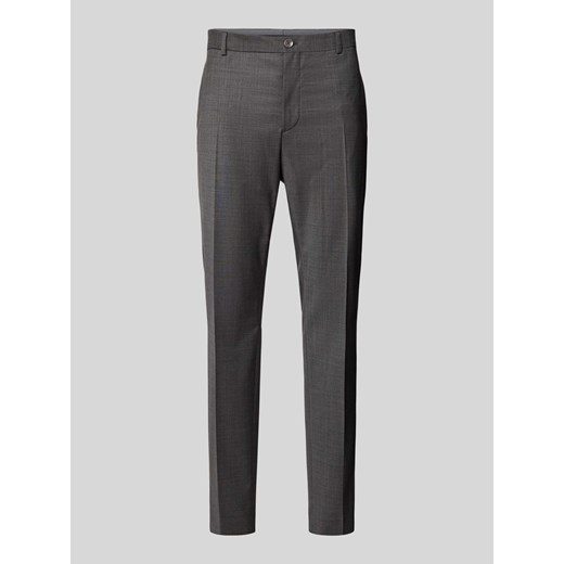 Spodnie o kroju slim fit z kantem ze sklepu Peek&Cloppenburg  w kategorii Spodnie męskie - zdjęcie 174000213