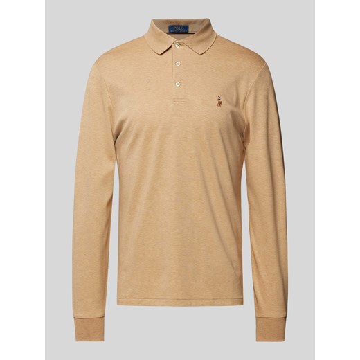 Koszulka polo z wyhaftowanym logo ze sklepu Peek&Cloppenburg  w kategorii T-shirty męskie - zdjęcie 174000240